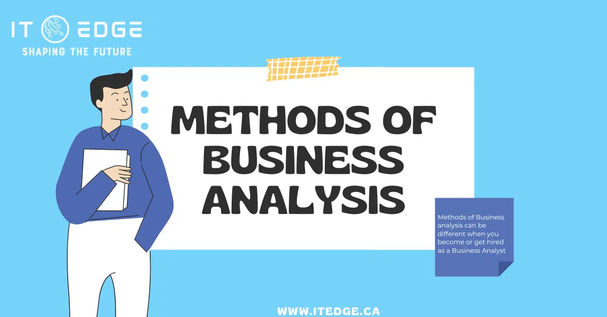 Methods of Business Analysis